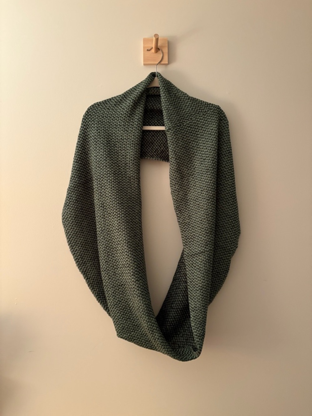 Winter infinity scarf
